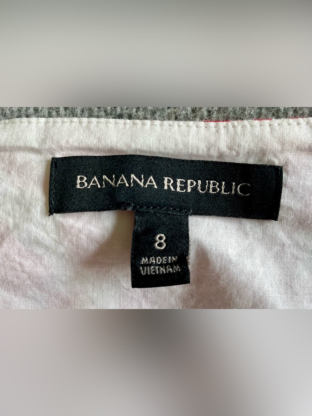 Banana Republic Linen Blend Floral Spring Pink Coral Dress Size 8 - Picture 11 of 17